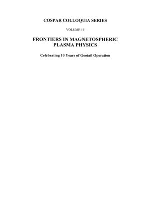 cover image of Frontiers in Magnetospheric Plasma Physics